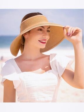 New Halo Ultra Braided Visor Garden Summer Sun Hat By San Diego Hat Co.